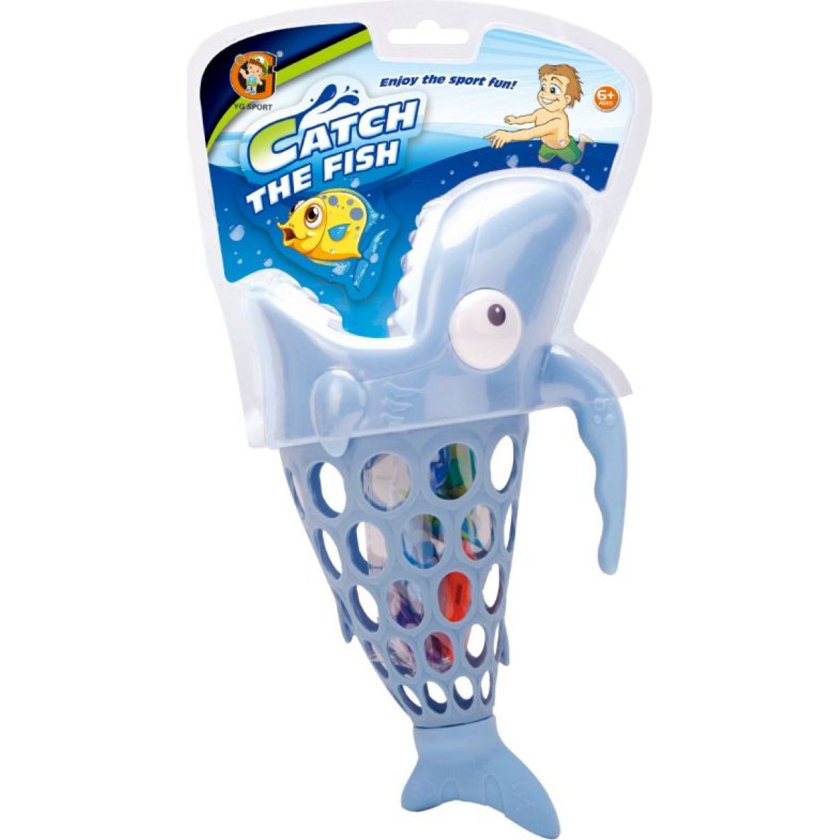Alltoys Vodní hra chyť rybičky - modrý žralok