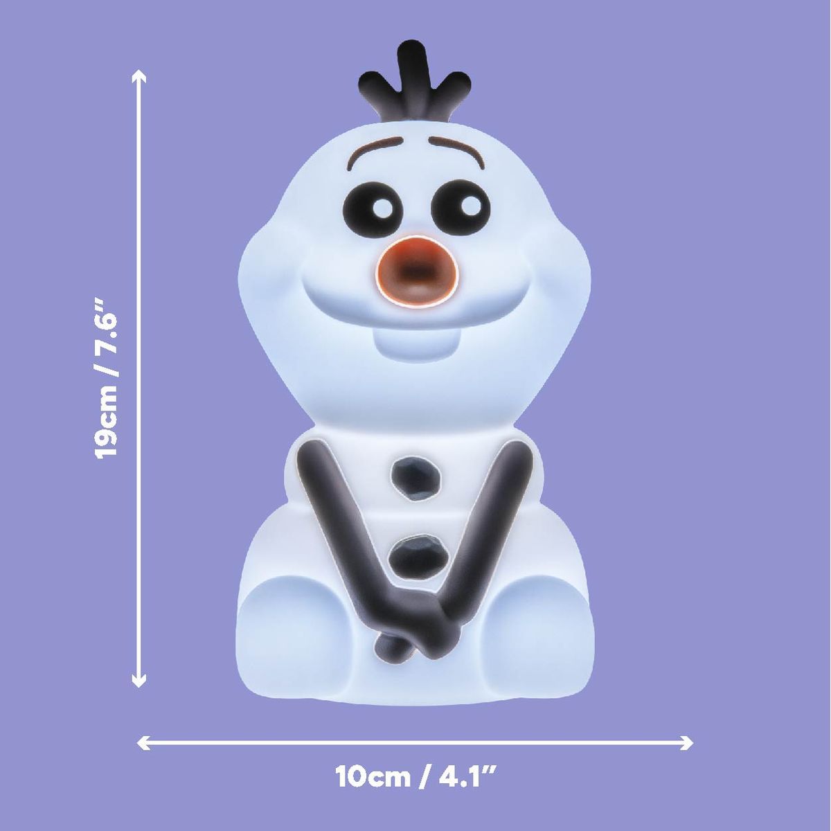 Paladone Frozen světlo SquishyGlo Olaf