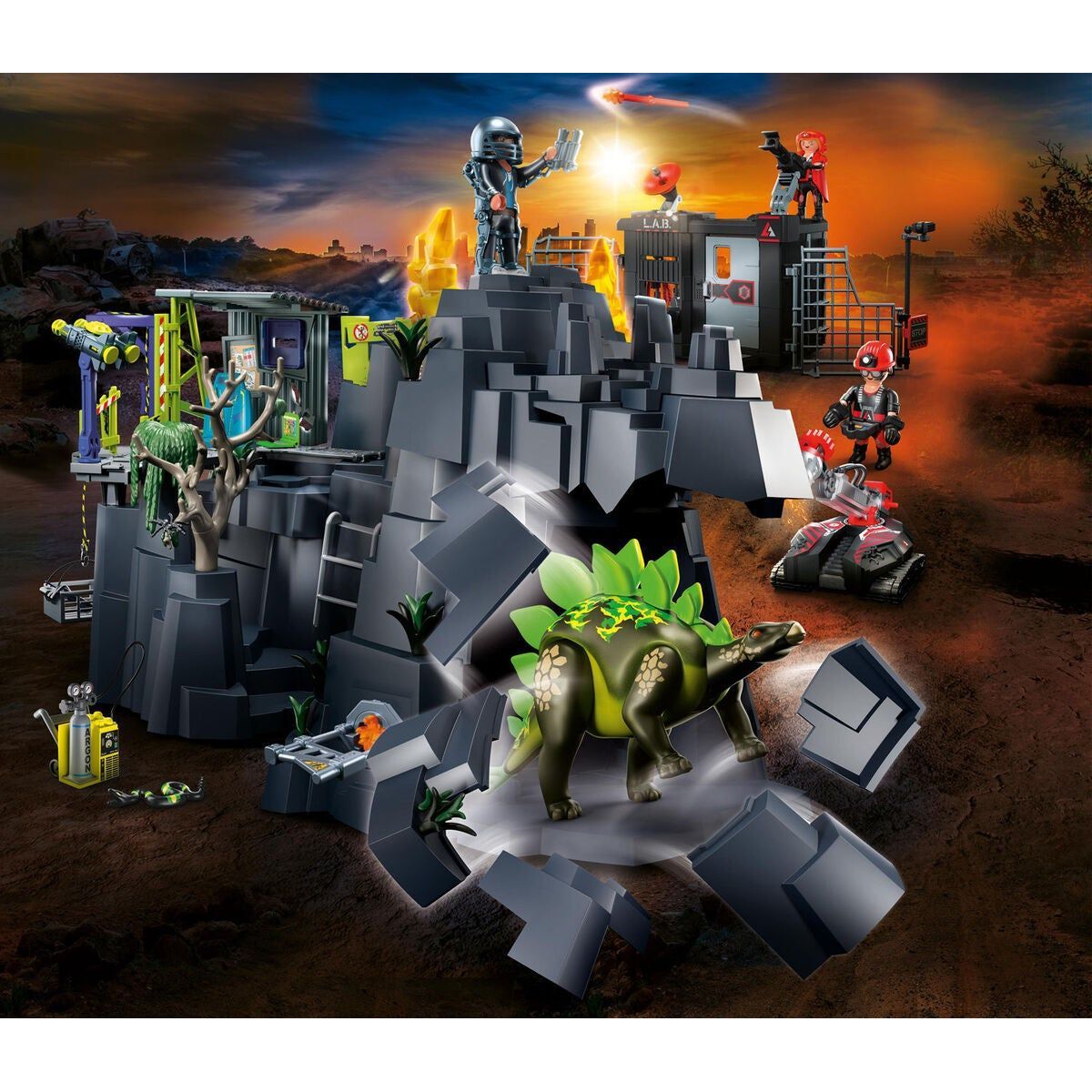 PLAYMOBIL® 70623 Dinosauří skála