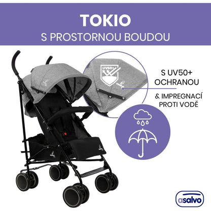 Asalvo TOKIO golfáče 6 m - 15 kg anthracite
