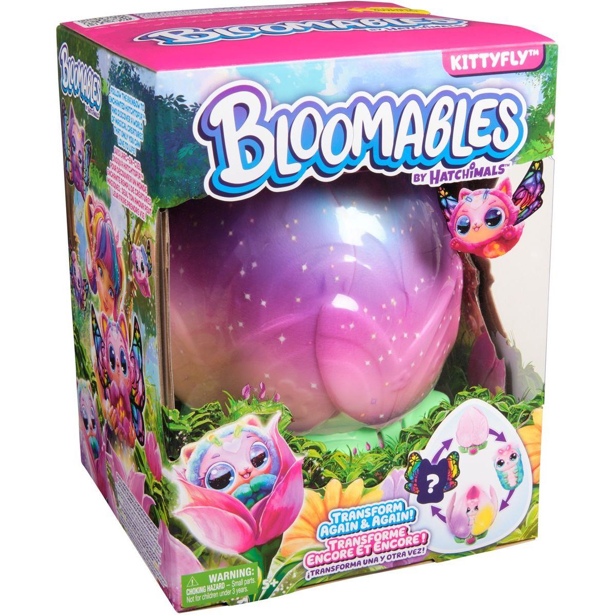 Hatchimals Bloomables poupě s překvapením koťátka