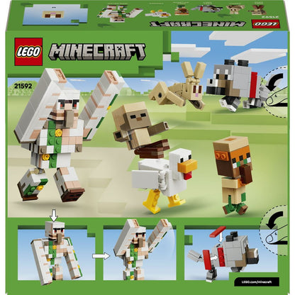 LEGO® Minecraft® 21592 Kuřecí žokej a útok v poušti