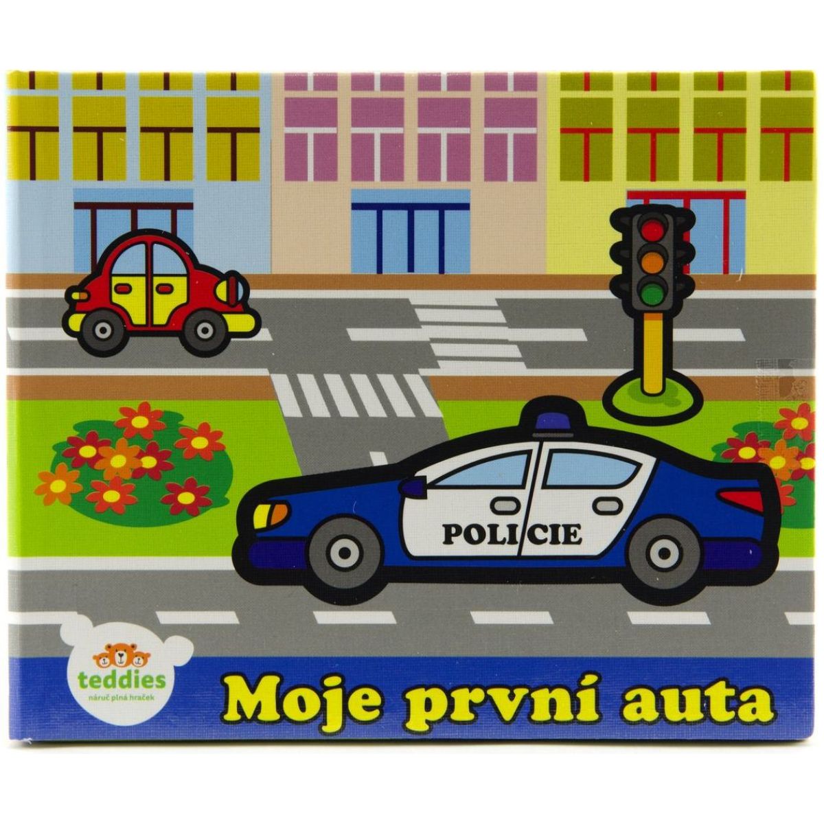 Teddies Knížka Leporelo Moje první auta