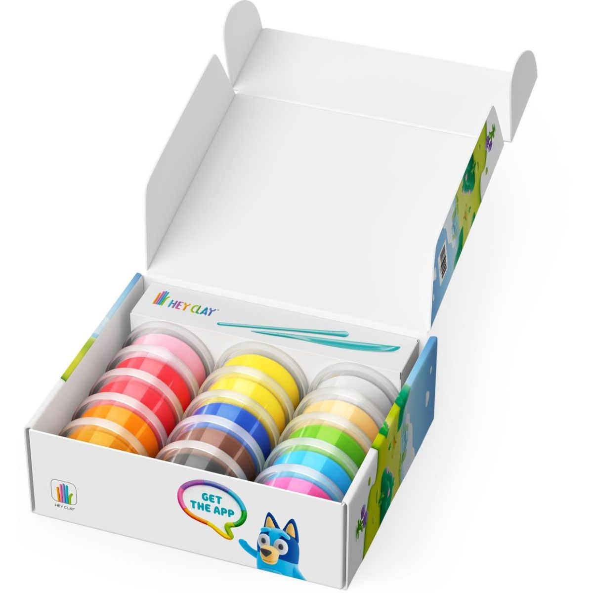HEY CLAY_SET_BLUEY+ACCESSORIES_15PK_CEE