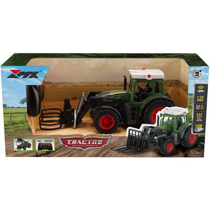 Alltoys RC traktor s kleštěmi na balíky 2.4Ghz