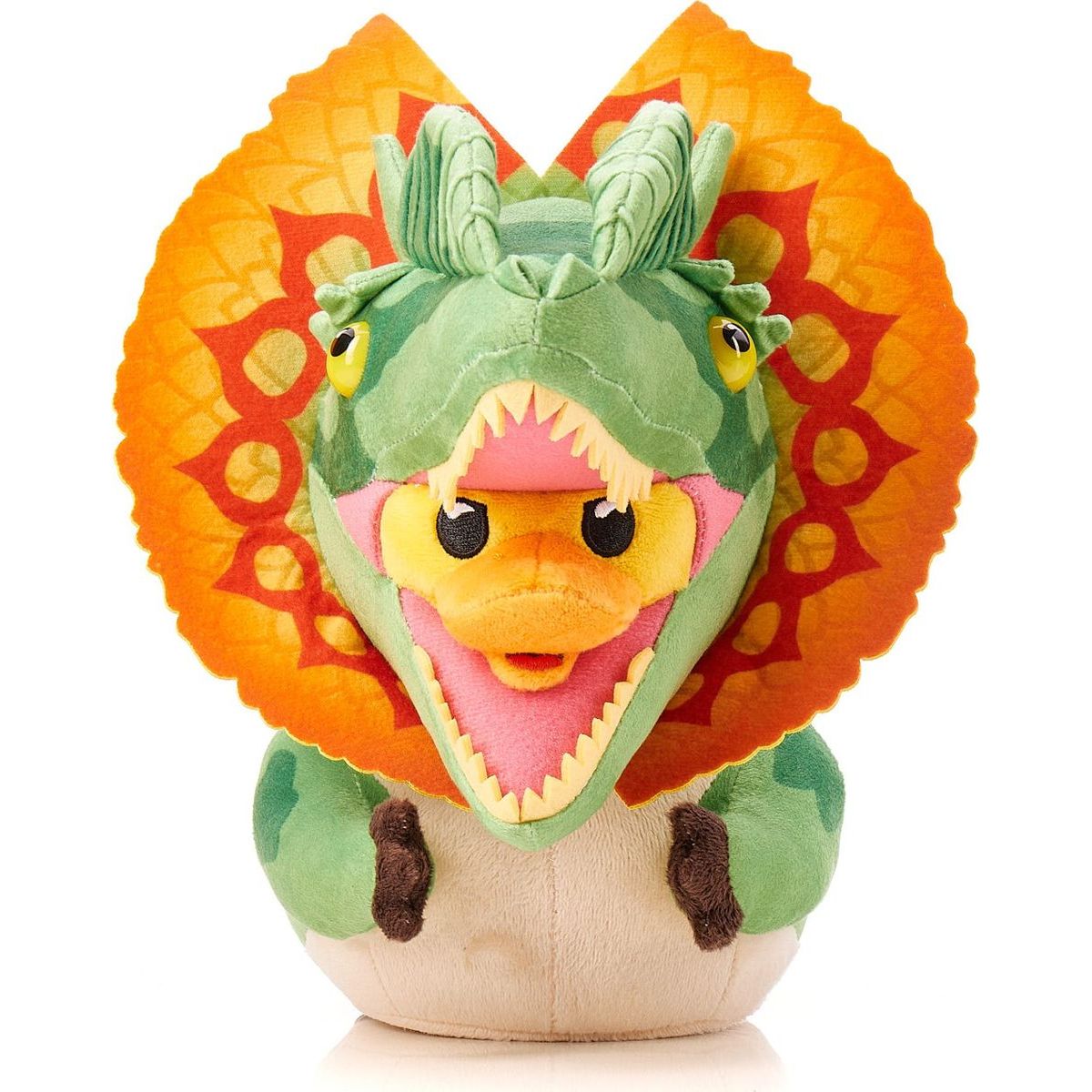 Tubbz kachnička plyšová Jurský Park - Dilophosaurus