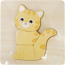 BABU - Ručně vyráběné puzzle - Kočička