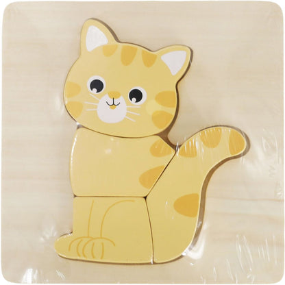 BABU - Ručně vyráběné puzzle - Kočička