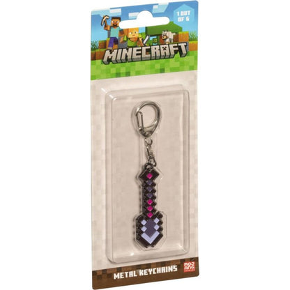 Minecraft kovový přívěšek klíč