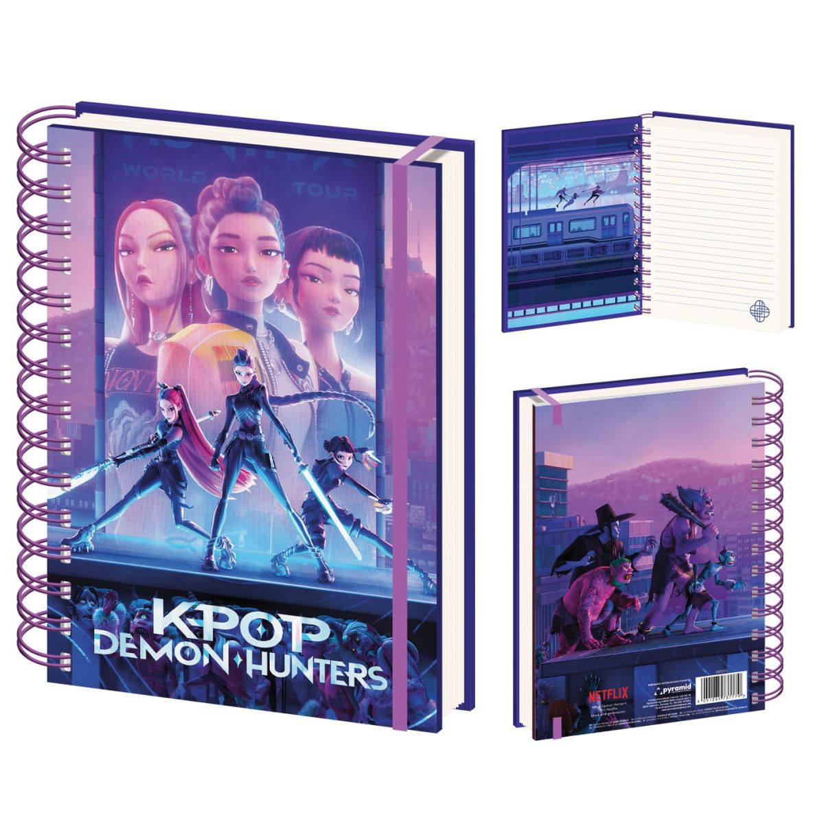 Pyramid International K-pop Demon Hunters blokk A5 DPL10