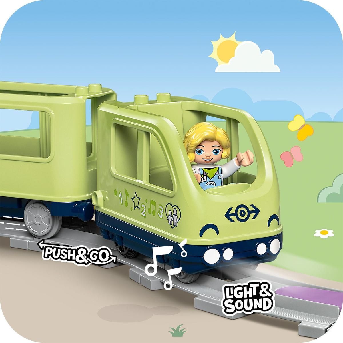 LEGO® DUPLO® 10427 Interaktivní dobrodružný vláček