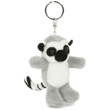 Teddies Přívěsek na klíče Lemur kata plyš 7x8cm