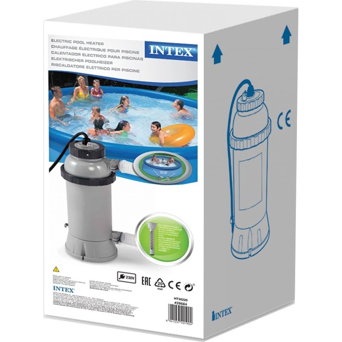 Intex 28684 Elektrický ohřívač vody - Poškozený obal