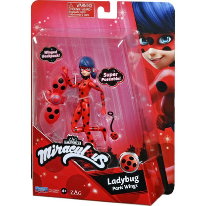 Playmates Miraculous Beruška a černý kocour Figurka Beruška