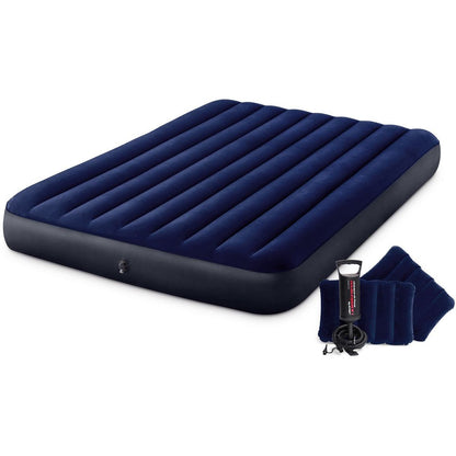 Intex 64765 Nafukovací postel 152 x 203 cm - Standard Queen s ruční pumpou