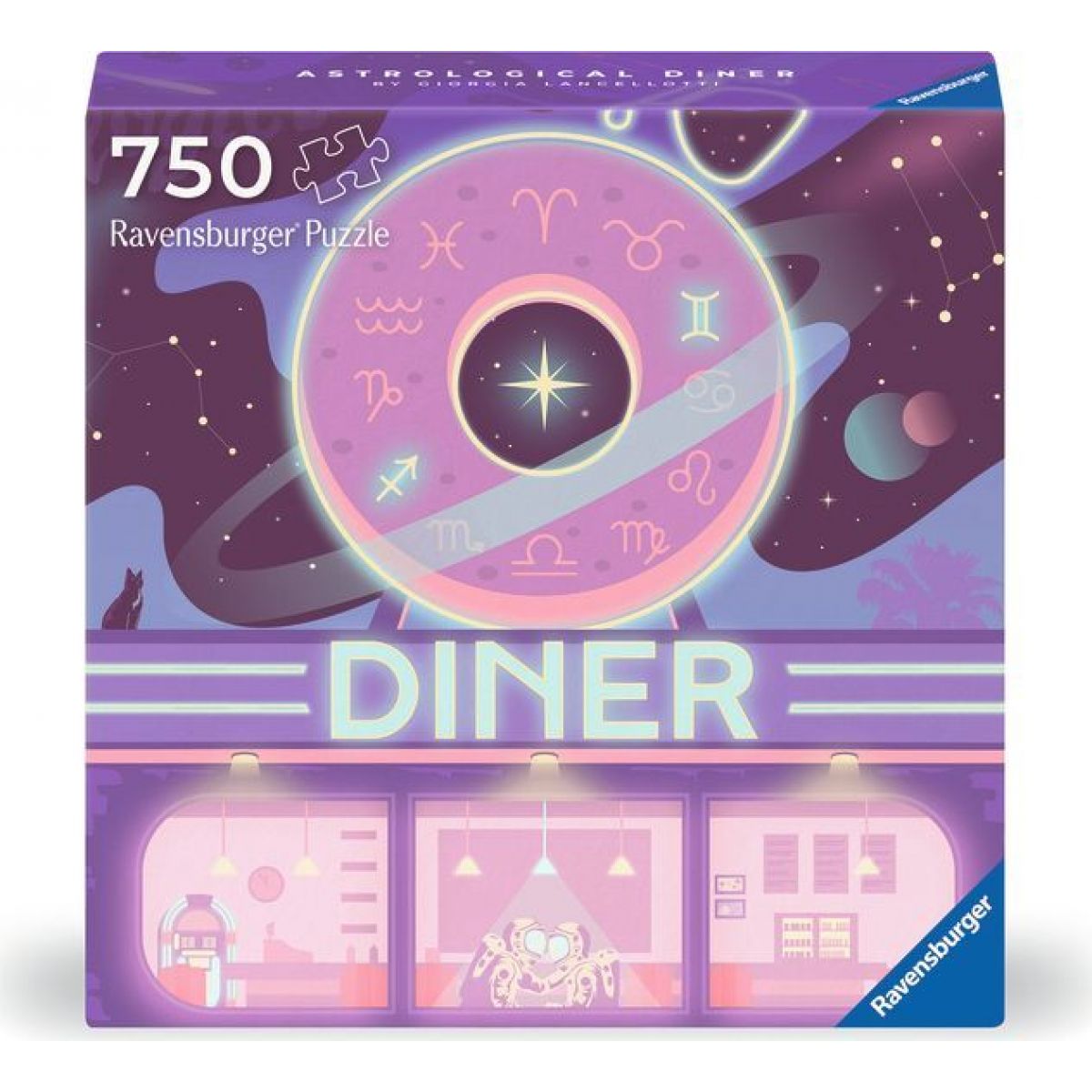 Ravensburger 120010005 Art & Soul: Astrologická jídelna 750 dílků