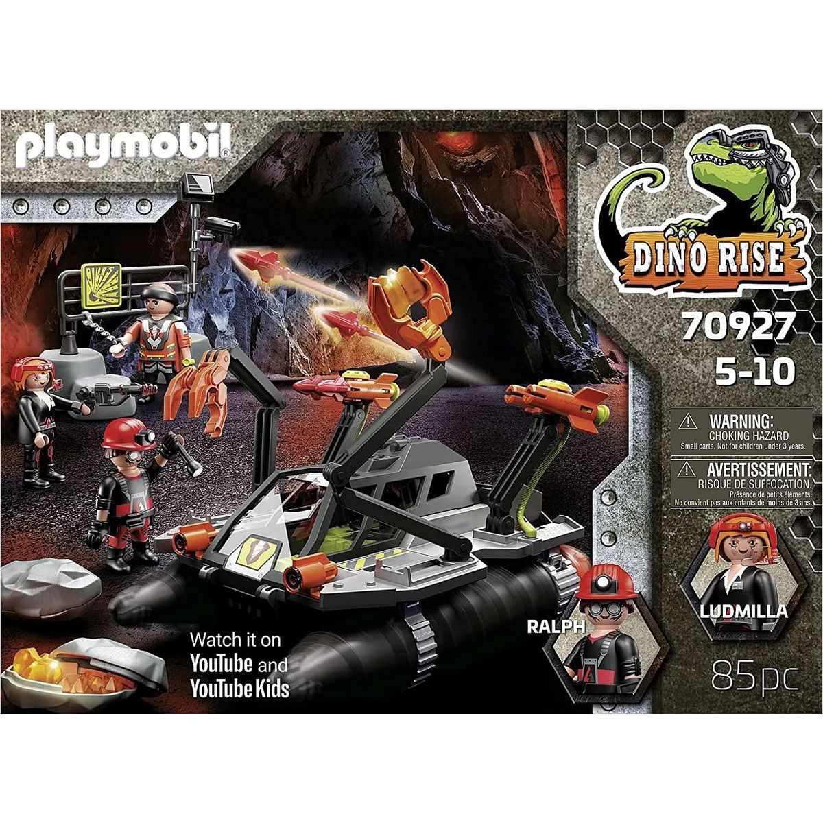 PLAYMOBIL® 70927 Comet Corp. Demoliční stroj