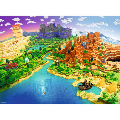 Ravensburger Puzzle Minecraft 500 dílků