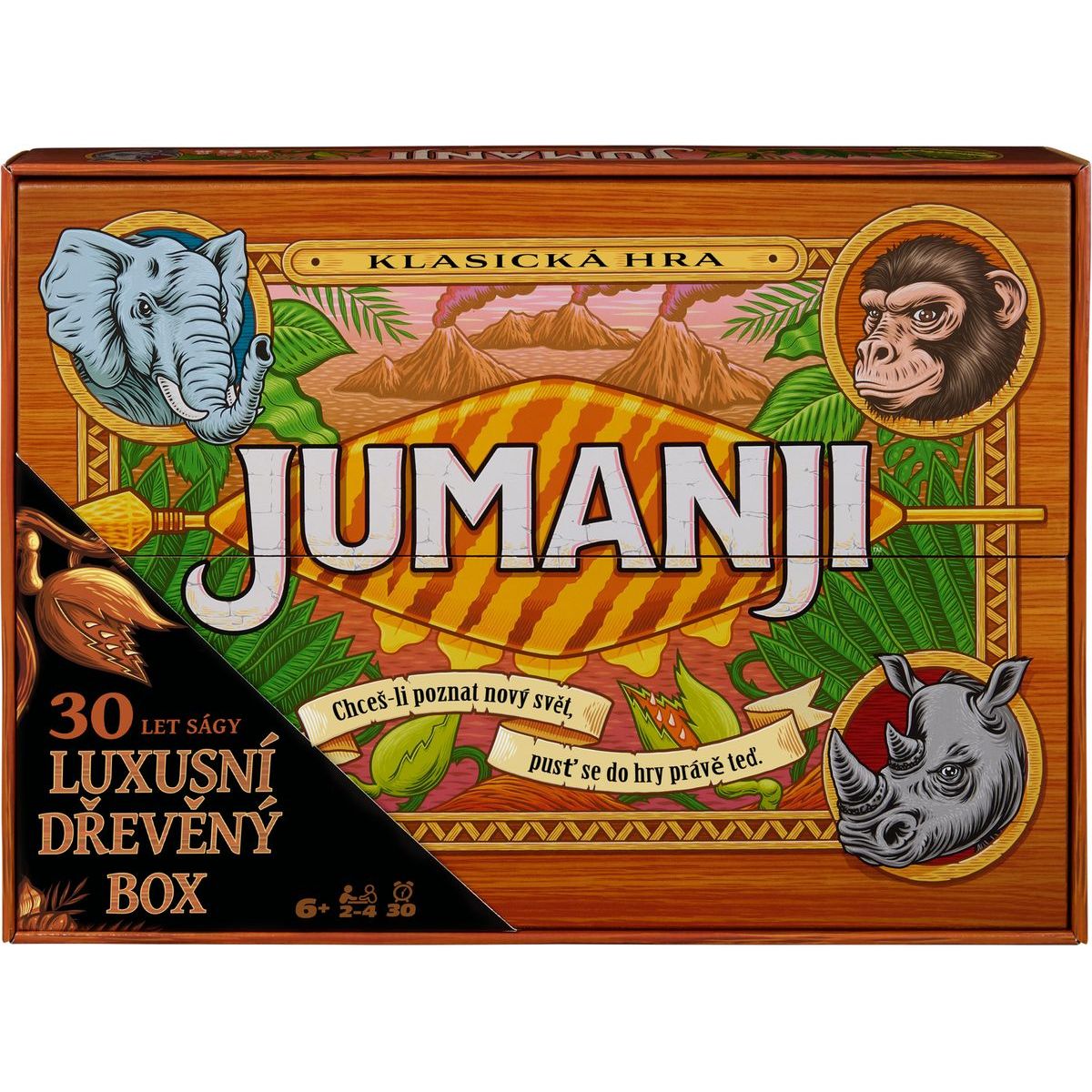 Společenská hra Jumanji dřevěná edice