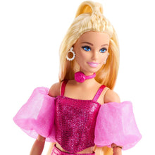 Barbie Deluxe modelka - růžový korzet