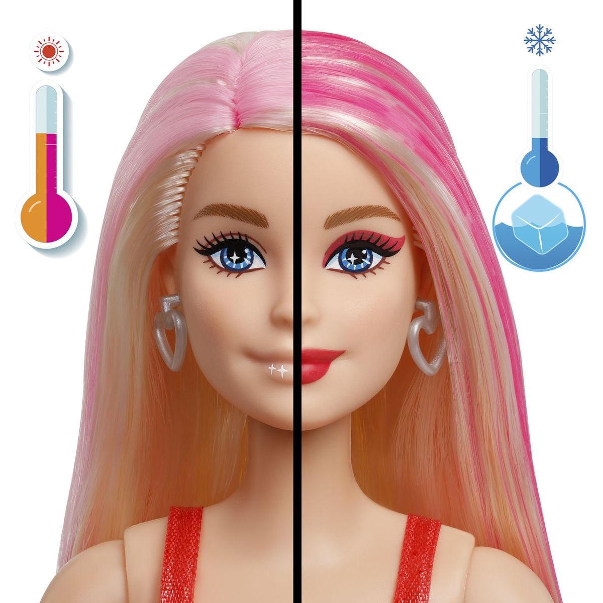 Mattel Barbie Party Reveal Glam Party červená