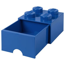 LEGO® úložný box 4 s šuplíkem 25 x 25 x 18 cm - Modrá
