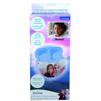 Lexibook Bluetooth sluchátka do uší Frozen s vestavěným mikrofonem