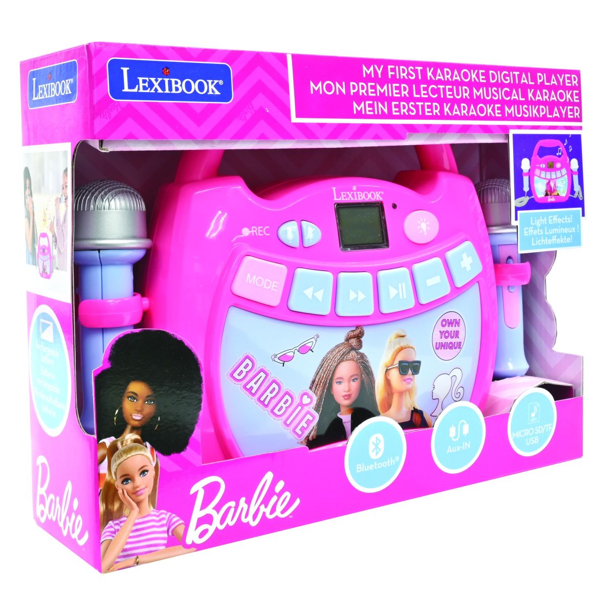 Lexibook Digitální reproduktor Barbie se 2 mikrofony