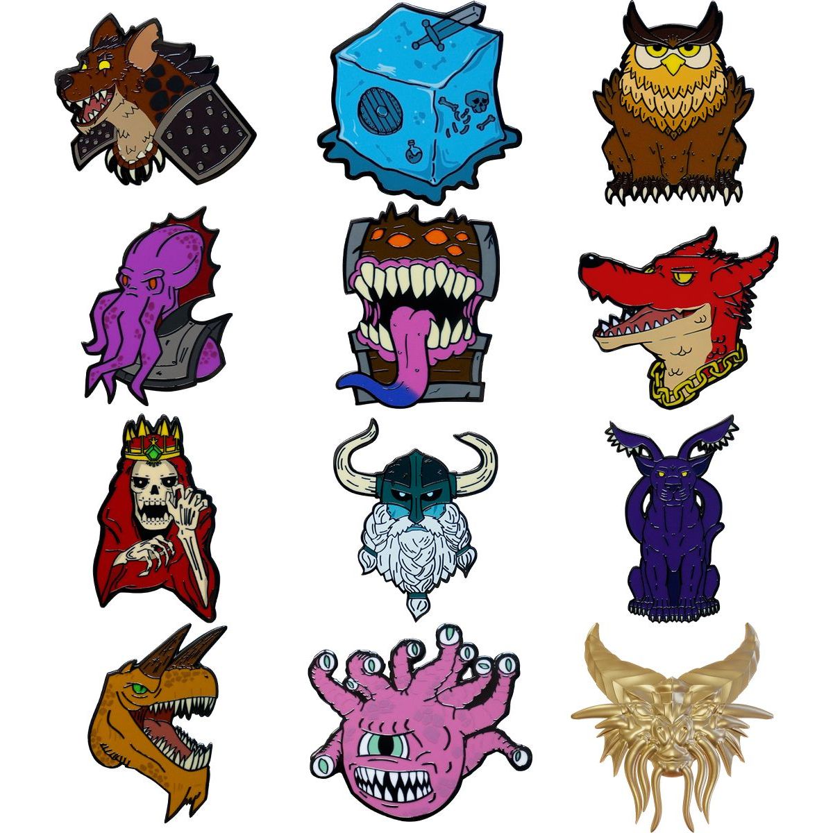 Fanatik Dungeons & Dragons Pin Mystery 50. výročí