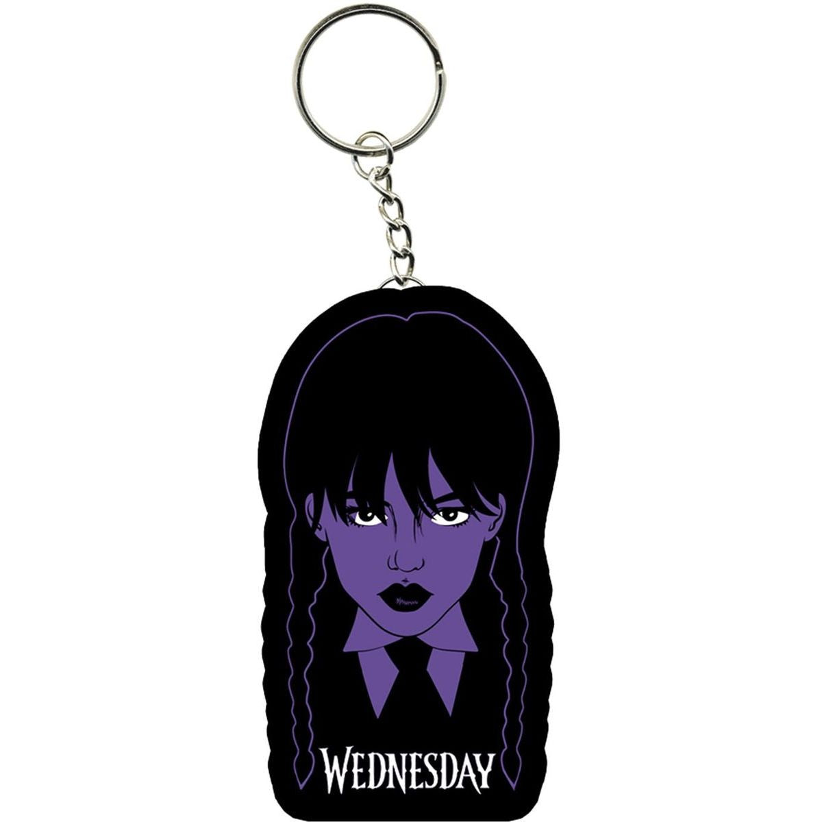 Karactermania Wednesday Klíčenka hlava barevná