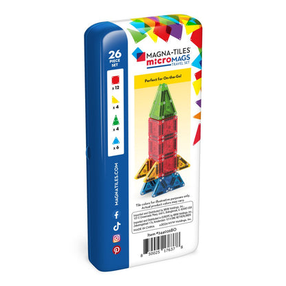 Magna-Tiles microMAGS Travel Set 26 dílků
