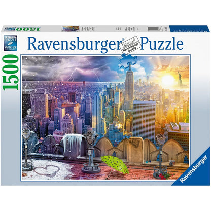 Ravensburger puzzle 160082 Mrakodrapy New Yorku 1500 dílků