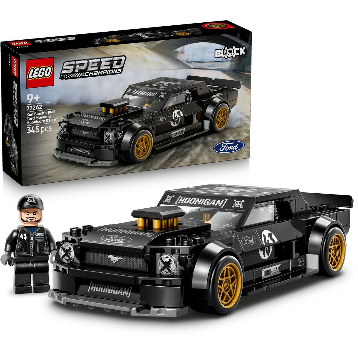 LEGO® Speed Champions 77262 Blockův '65 Ford Mustang Hoonicorn V1
