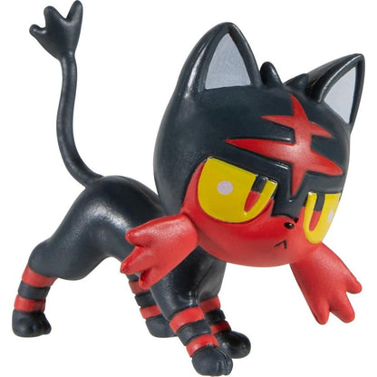 Jazwares Pokémon Clip N Go Poké Ball Litten a Dusk Ball