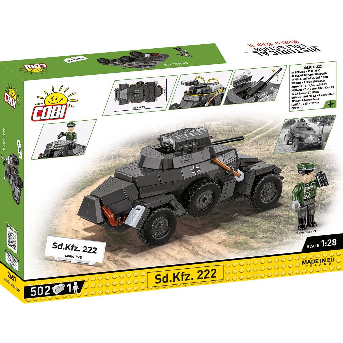 Cobi 2657 Sd.Kfz. 222