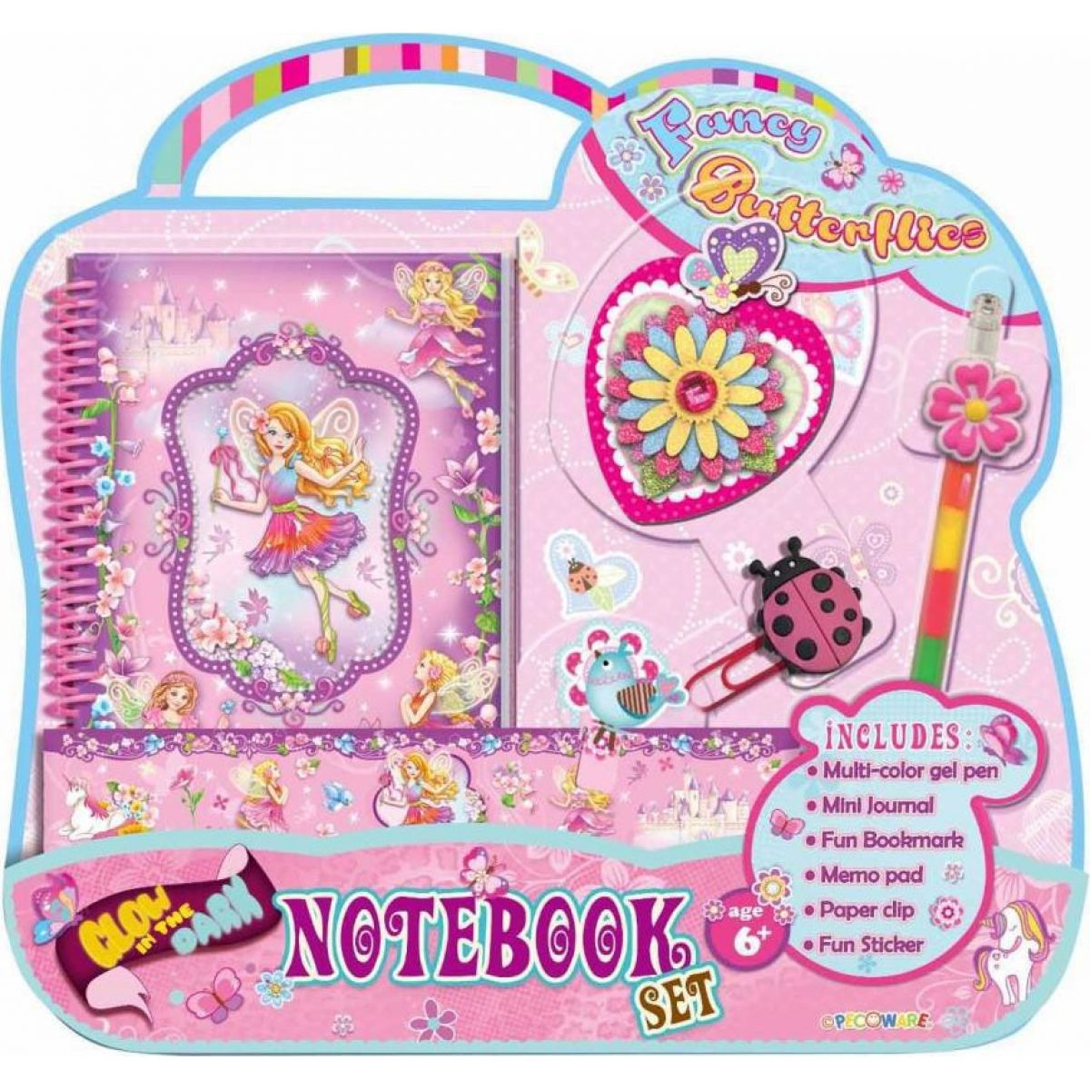 Alltoys Deník set s dekoracemi (FIRN)