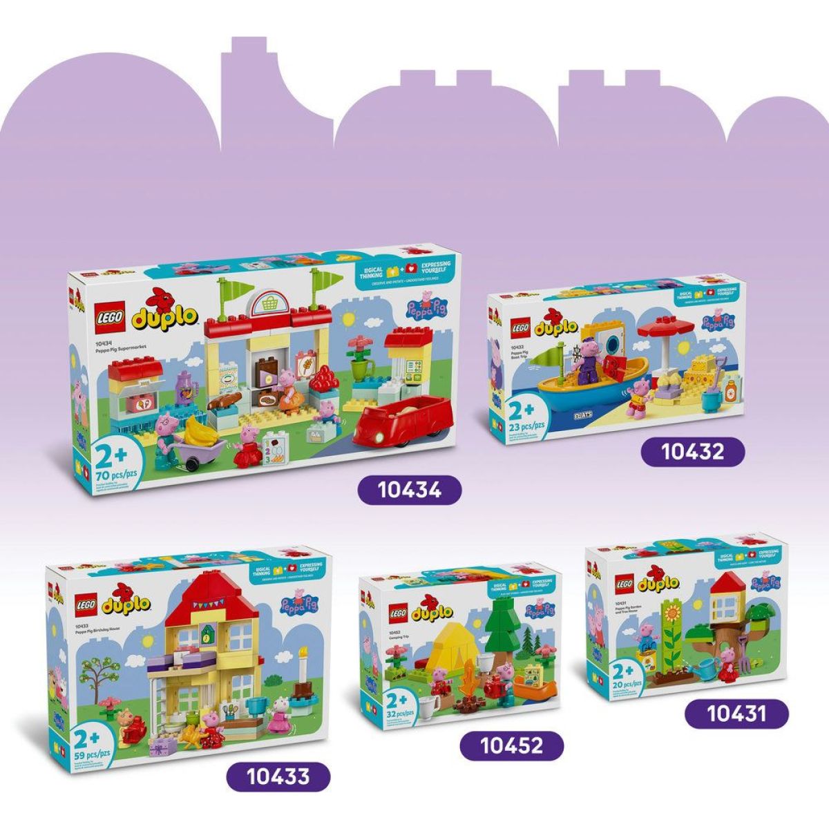 LEGO® DUPLO® Prasátko Peppa 10453 Zábavní park