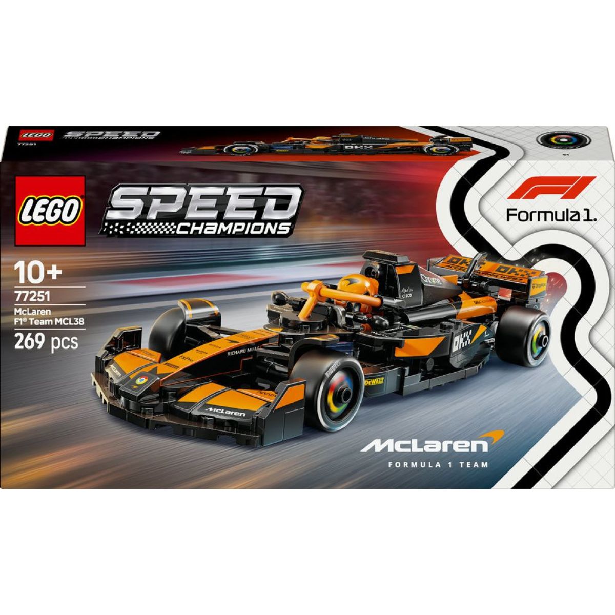 LEGO® Speed Champions 77251 Závodní auto McLaren F1® Team MCL38