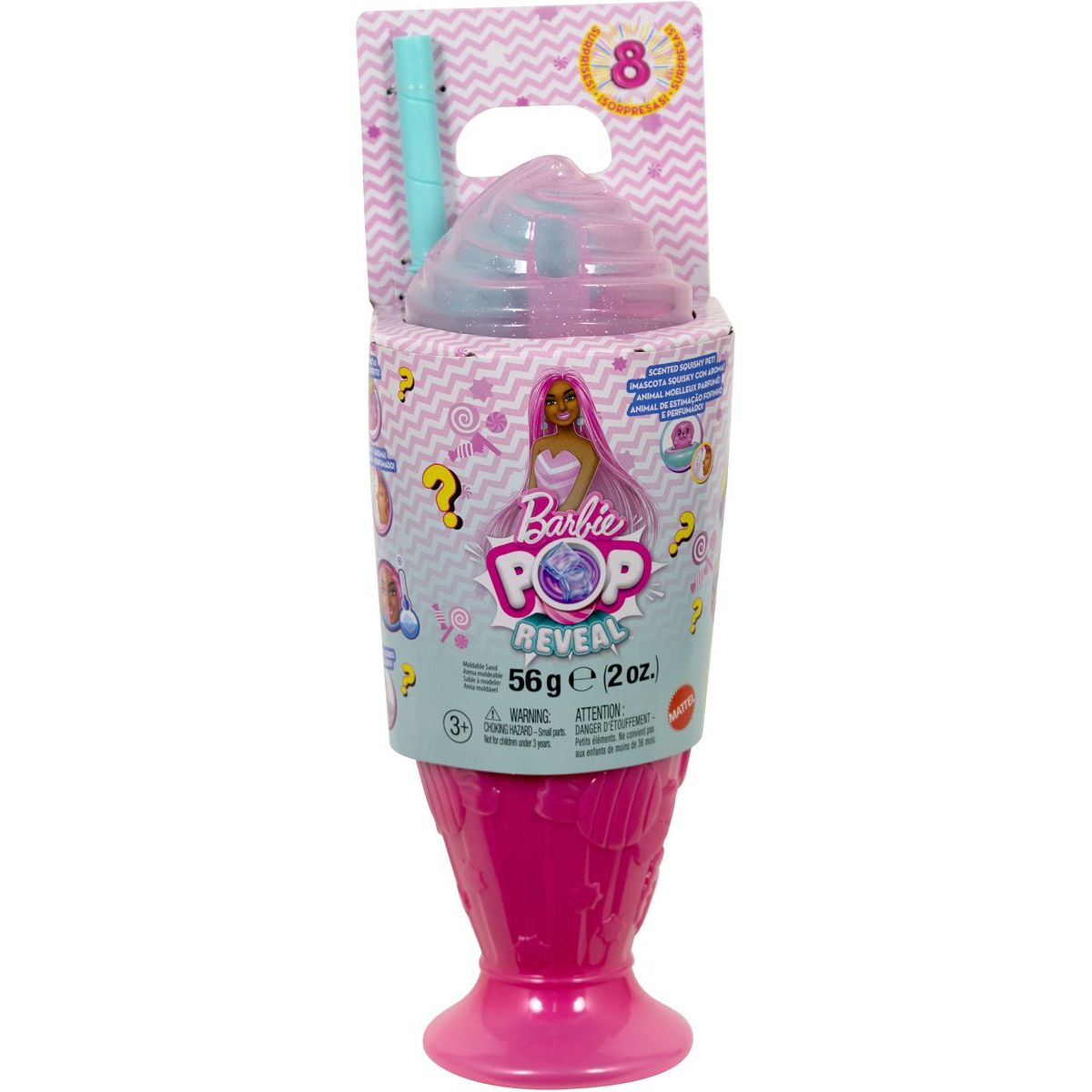 Barbie Pop Reveal odměny  - růžová