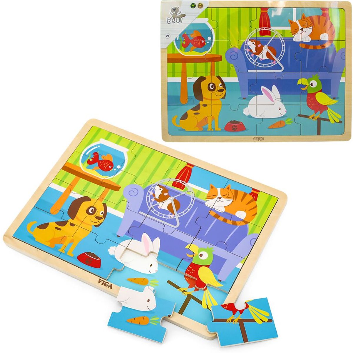Babu Puzzle mazlíčci