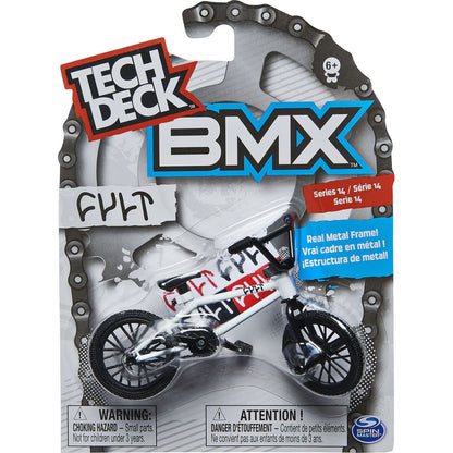 Tech Deck BMX sběratelské kolo bílé Cult