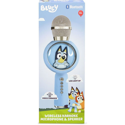 OTL Technologies Bluey PopSing LED Karaoke Mic