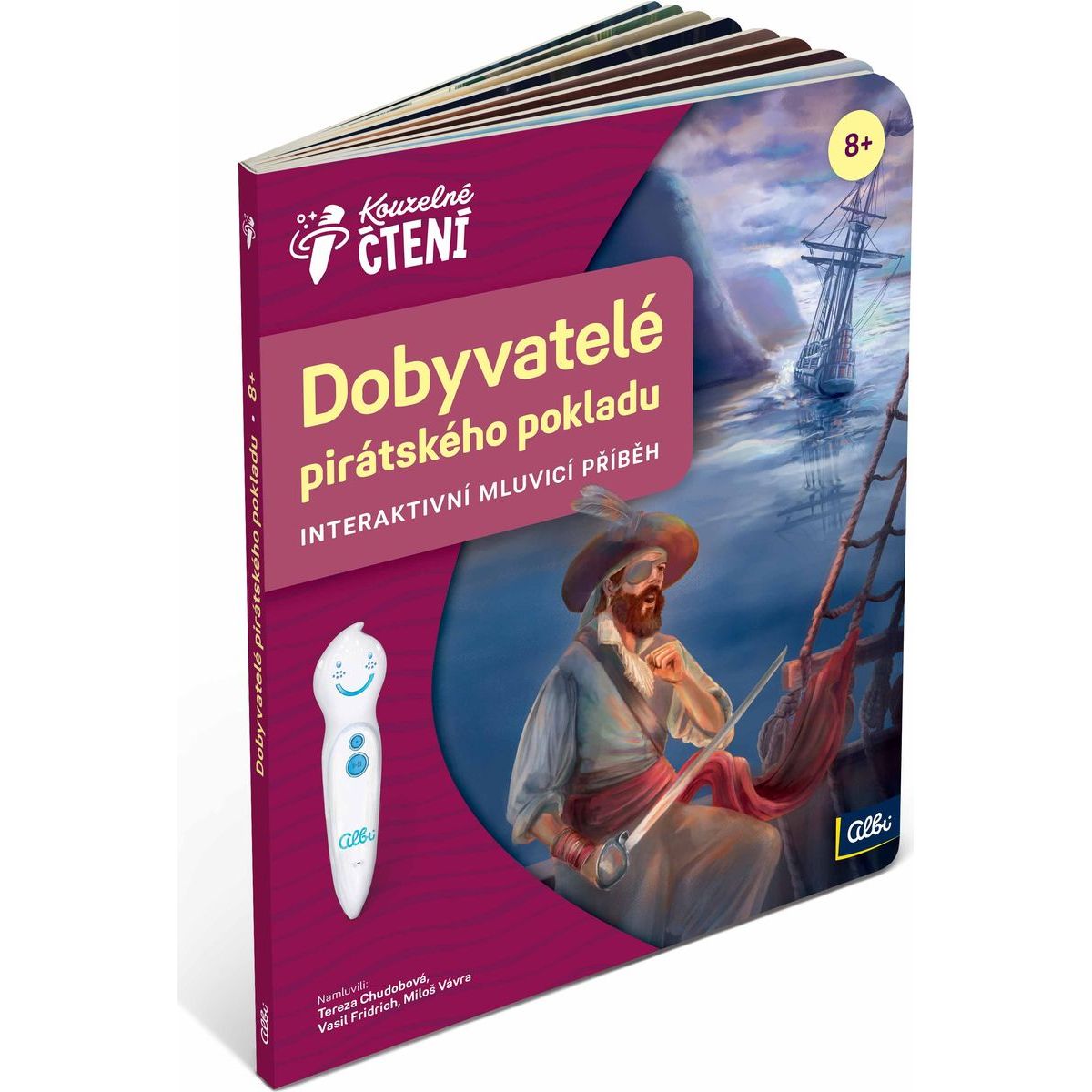 Albi Kouzelné čtení Kniha Dobyvatelé pirátského pokladu