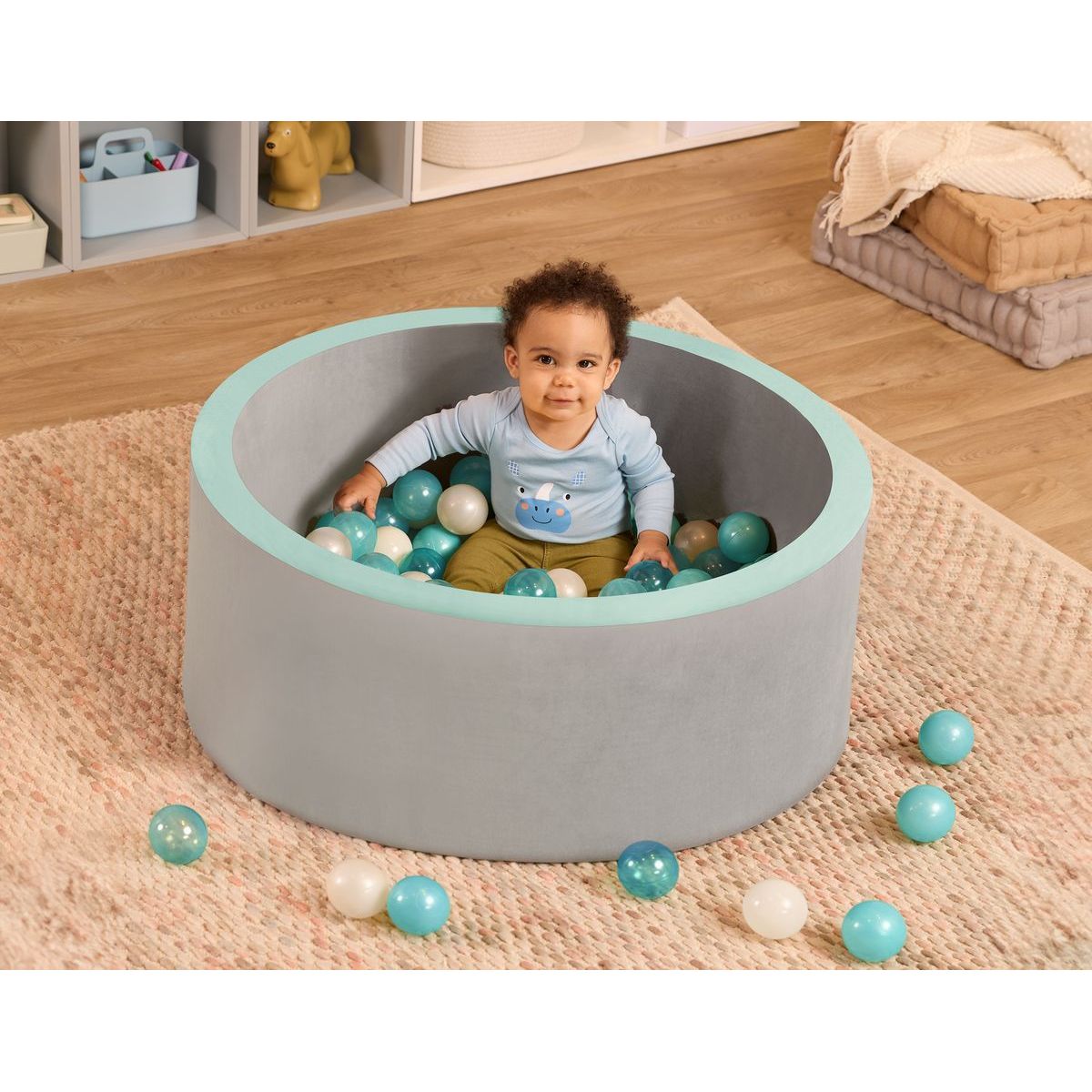 B-Toys Pěnový bazének s míčky WonderFill Ball Pit