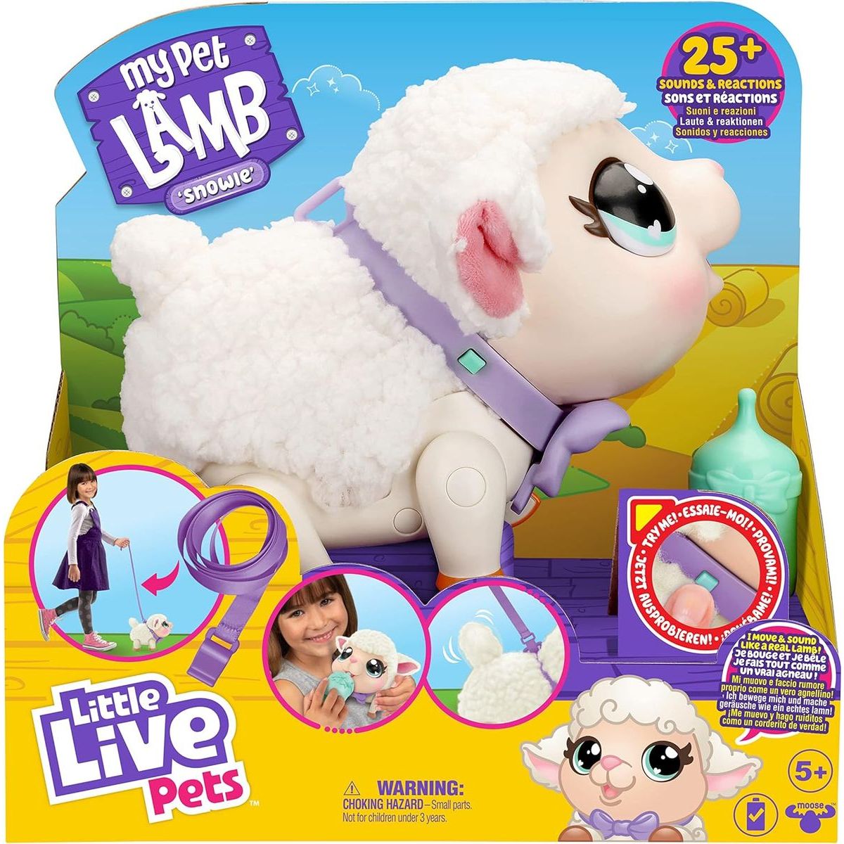 Little Live Pets Interaktivní jehňátko Snowie