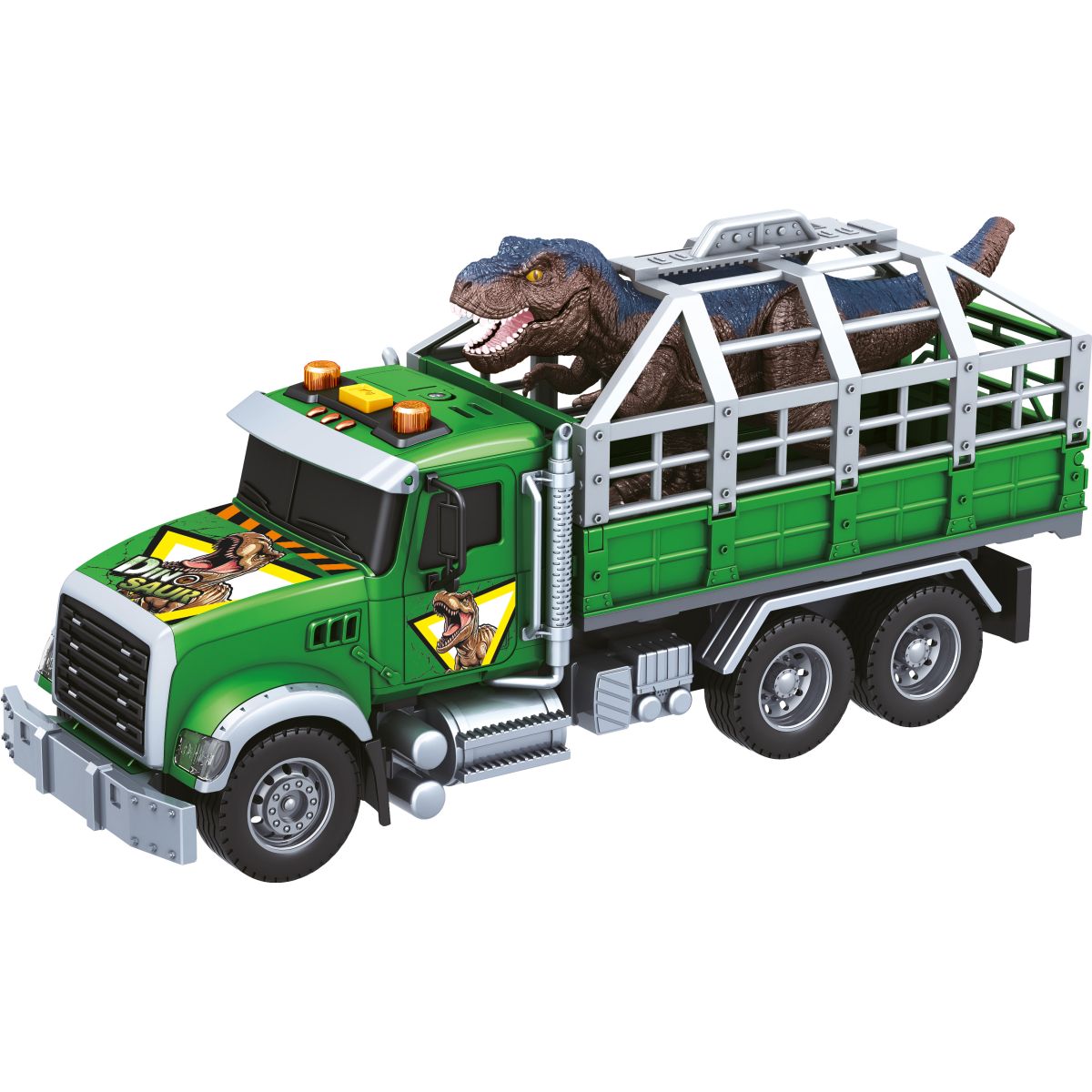 Sparkys CITY SERVICE CAR - 1:14 - Nákladní auto na přepravu dinosaurů (se zvukem, světly a dalšími funkcemi)