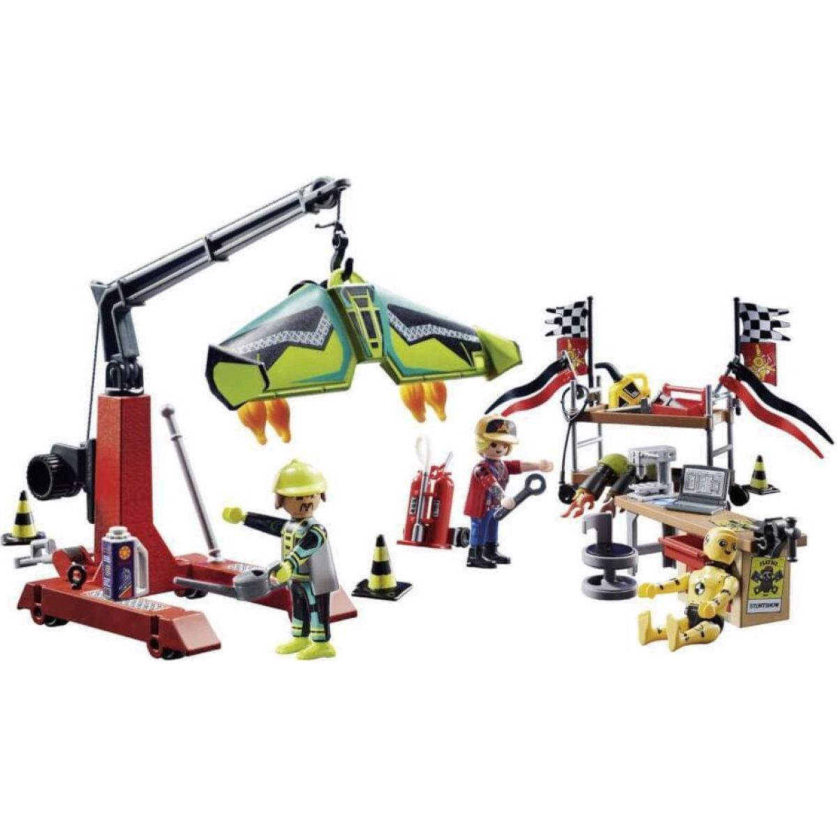 PLAYMOBIL® 70834 Air Stuntshow Servisní stanice
