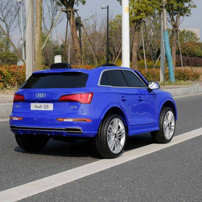 Made Elektrický model auta Audi Q5 modré
