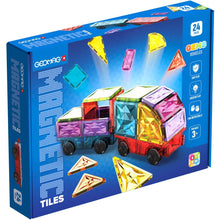 Geomag Magnetic Tiles Auta 24 dílků