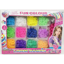 Alltoys Kreativní sada na výrobu náramků Loom Band 2400 ks